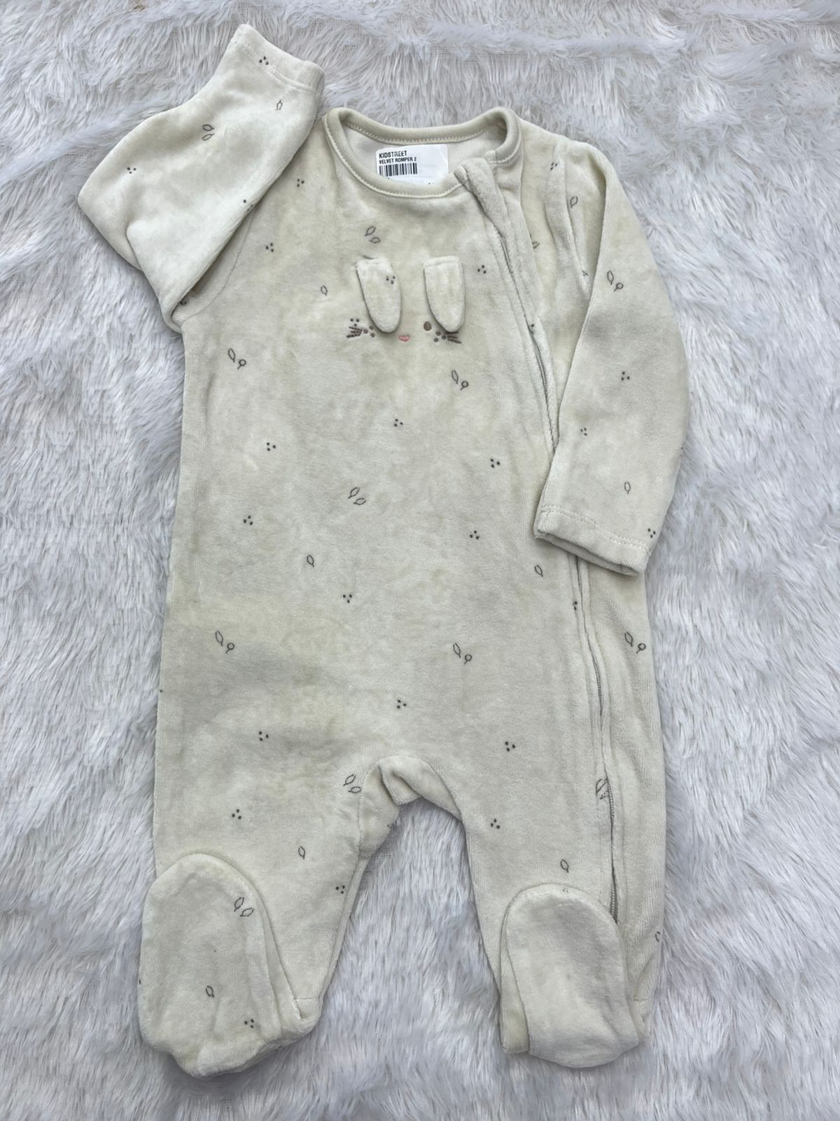 Cute Velvet Romper