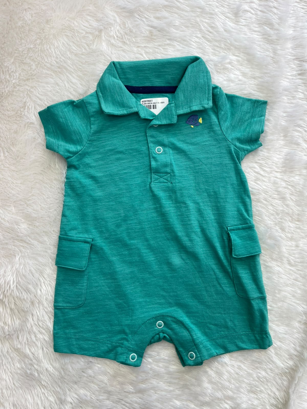 Collar Half Jumpsuits 🧸