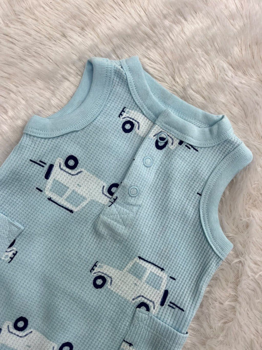 Sky blue Half Jumpsuit