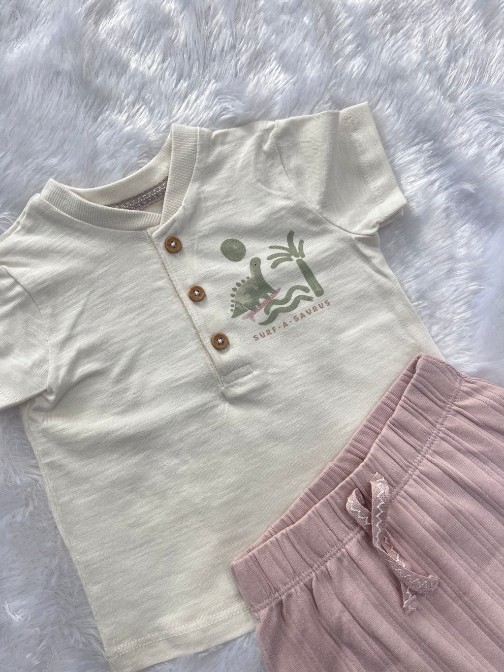 Baby T shirt and short set