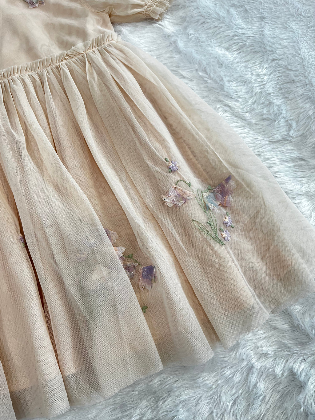 Peach Party wear Frock
