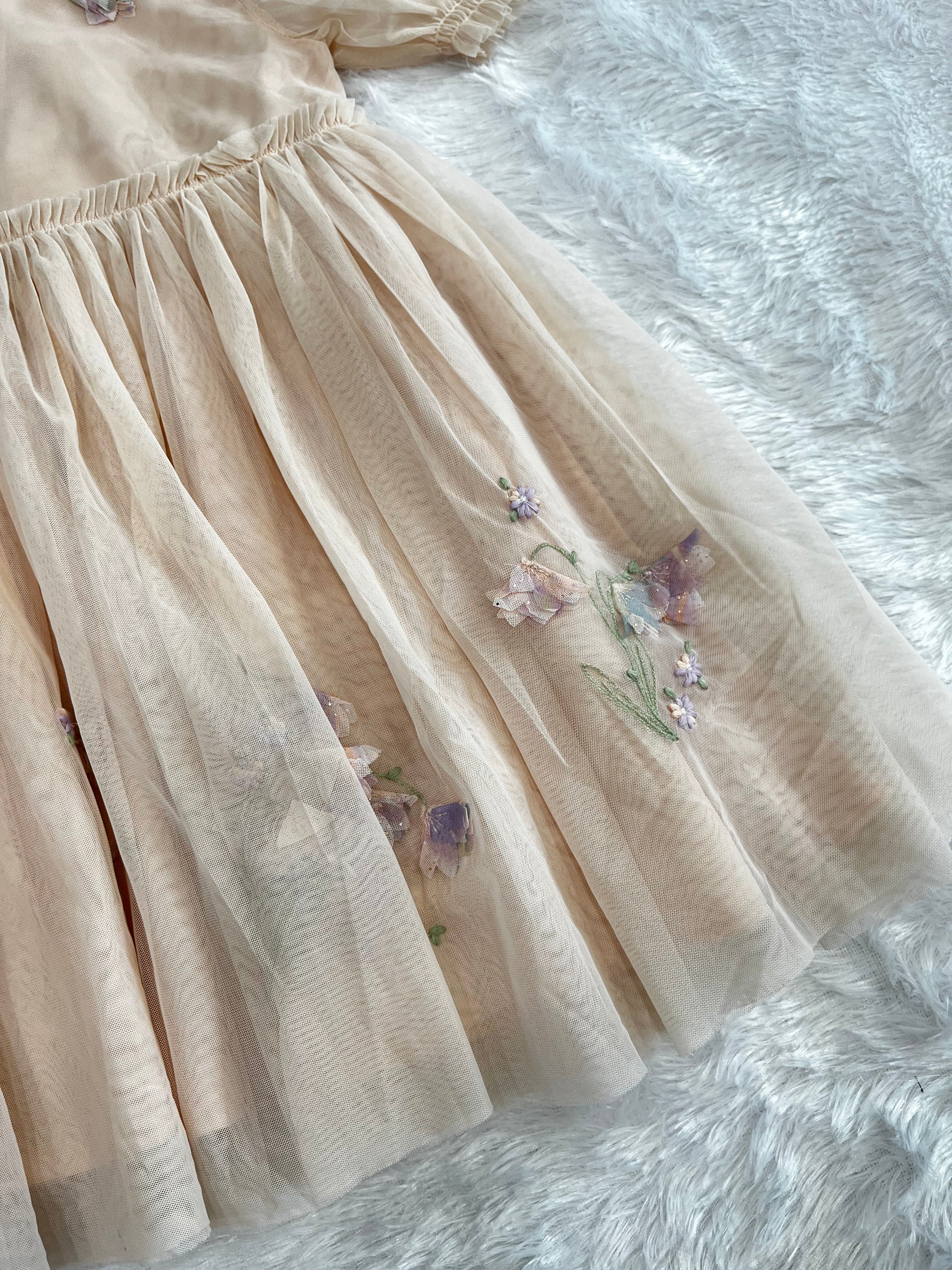 Peach Party wear Frock