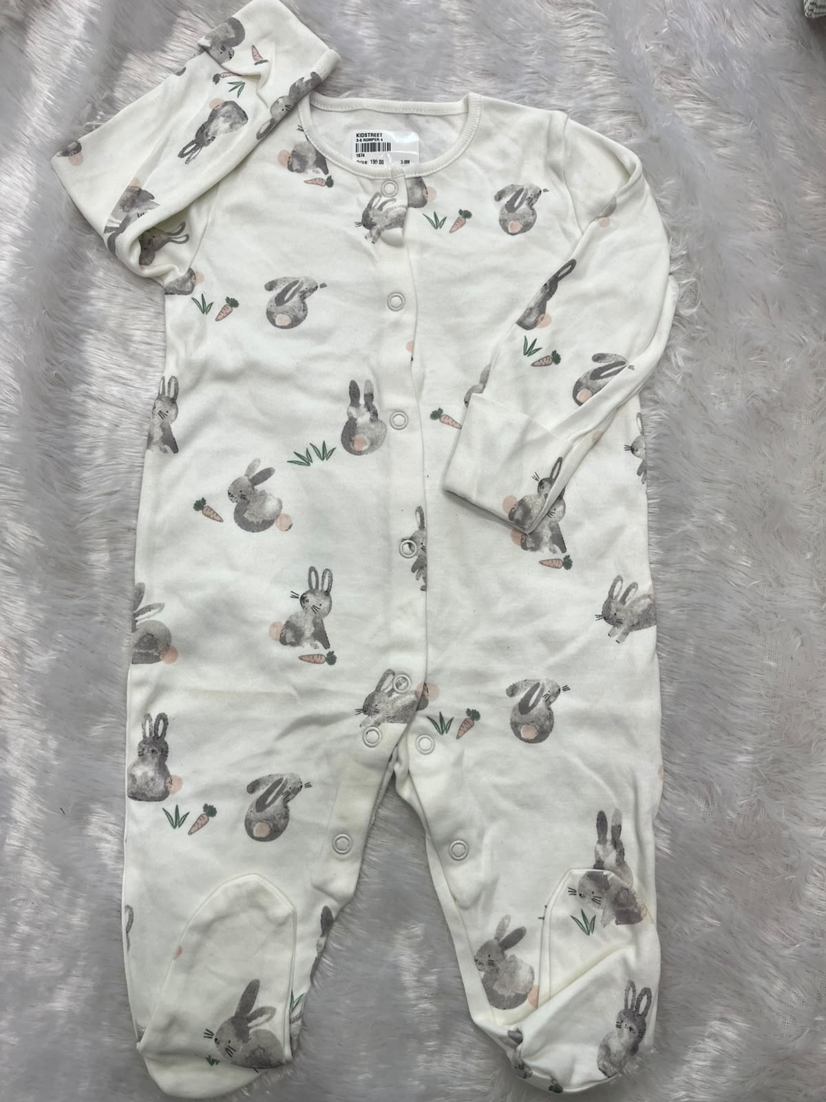 White Rabbit Romper