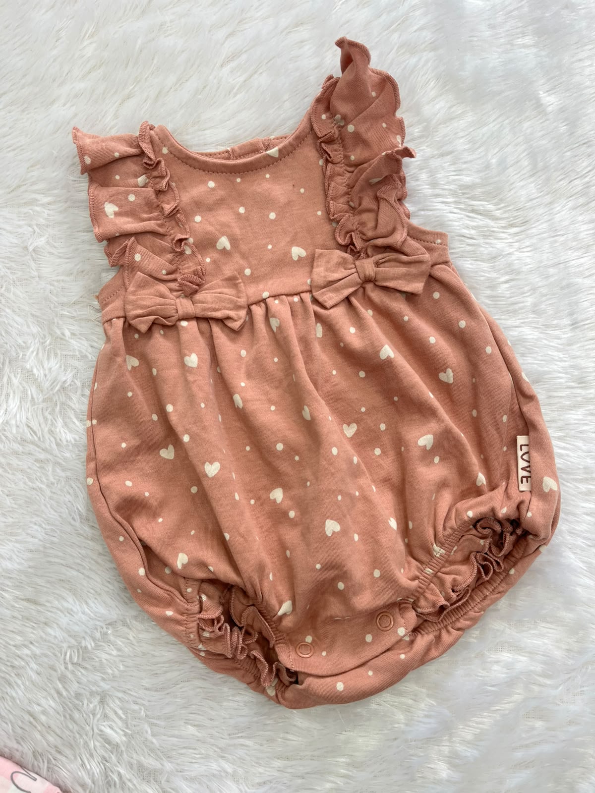 Cute bow onesie