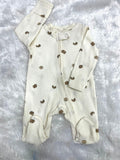 Cute croissant romper