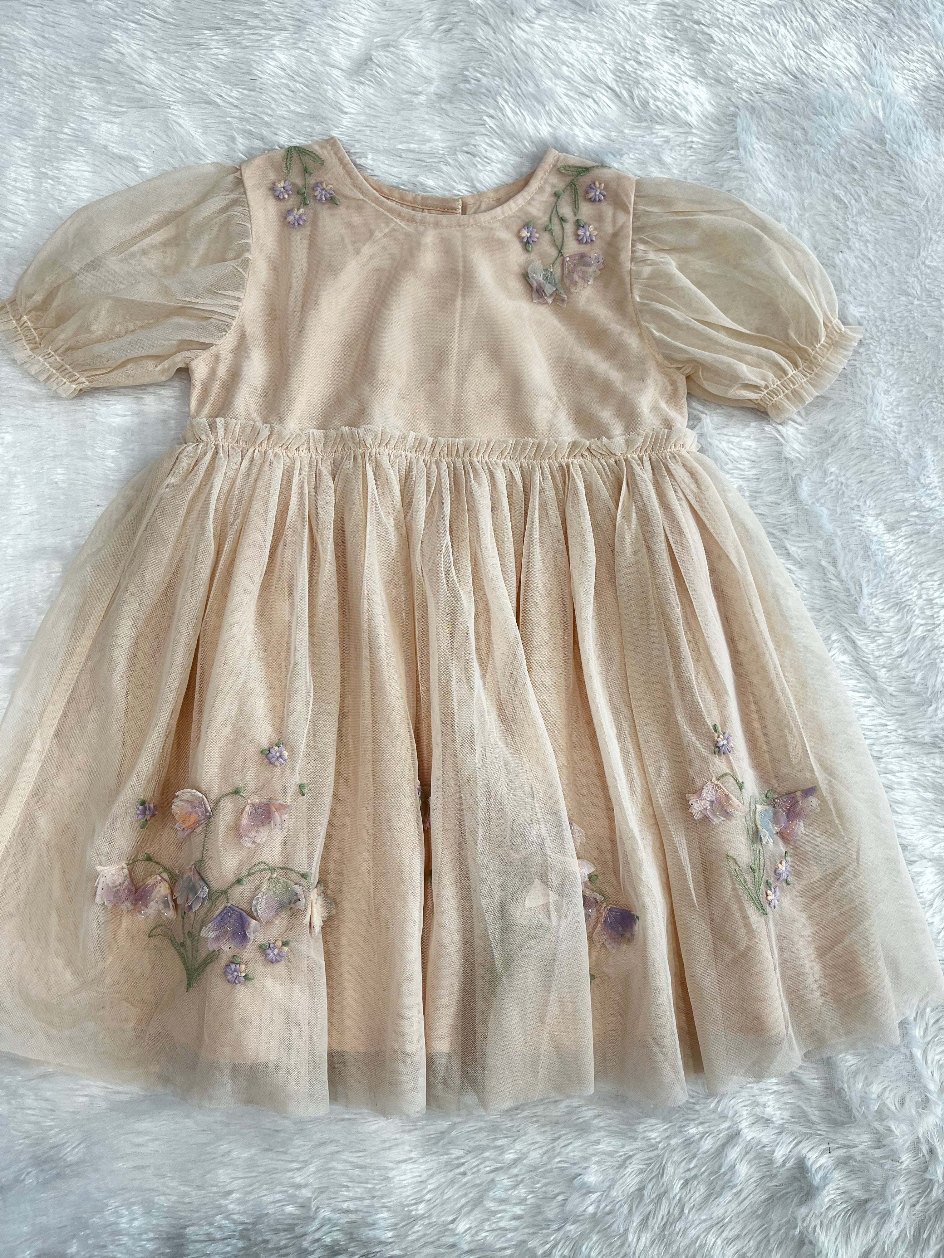 Peach Party wear Frock