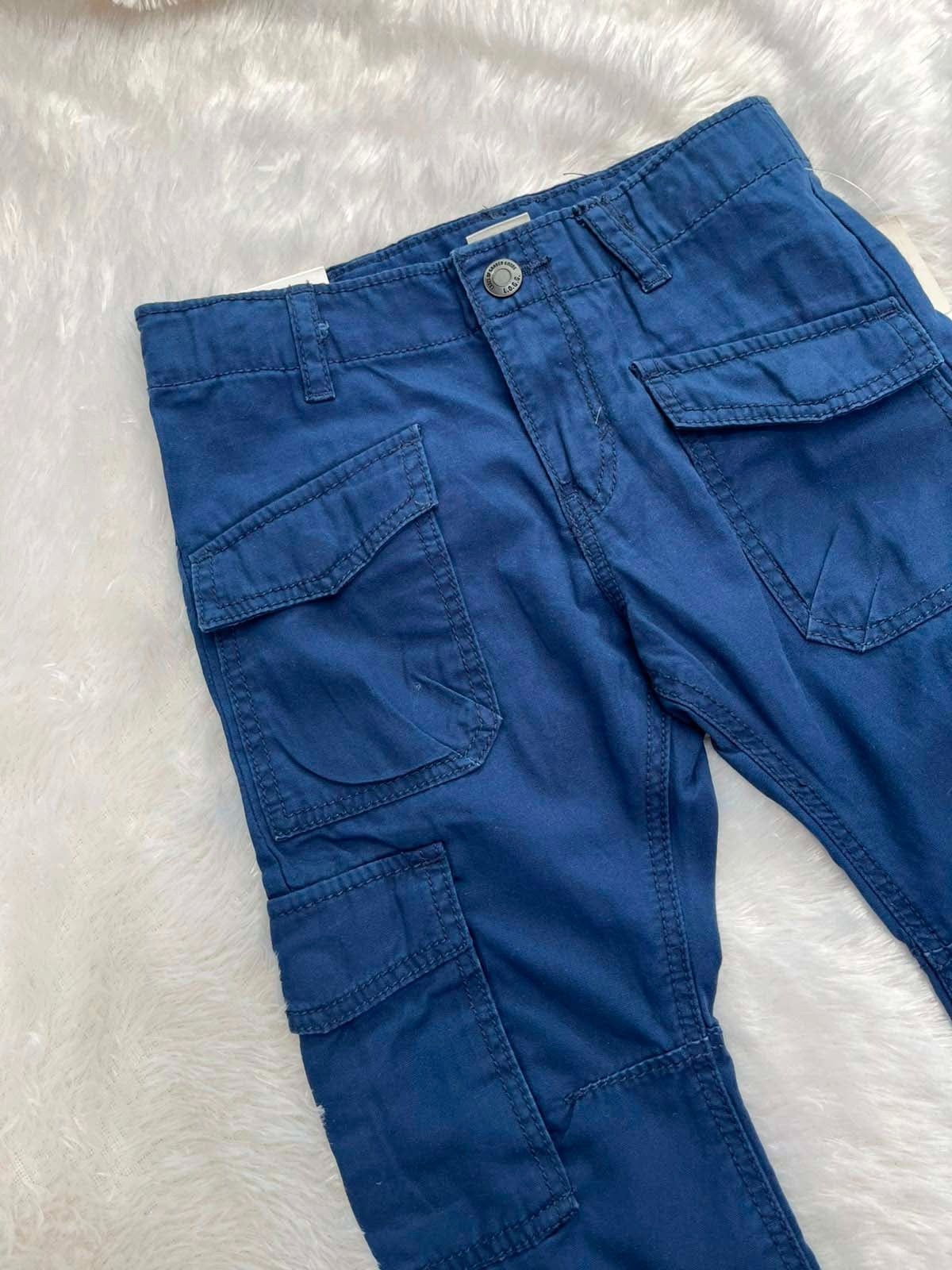 Blue cargo Pants