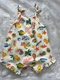Fancy onesie-ocean