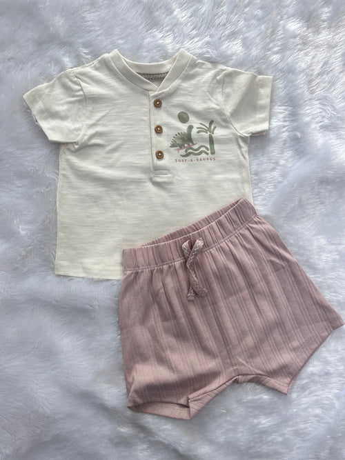 Baby T shirt and short set