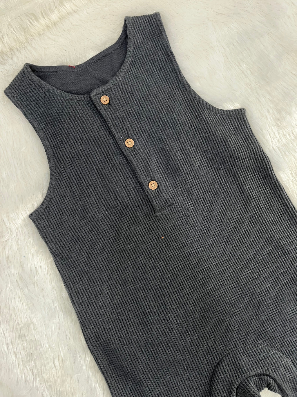 Black sleeveless Romper