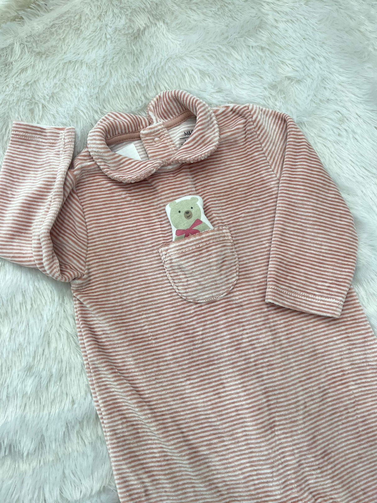 Cute velvet Romper