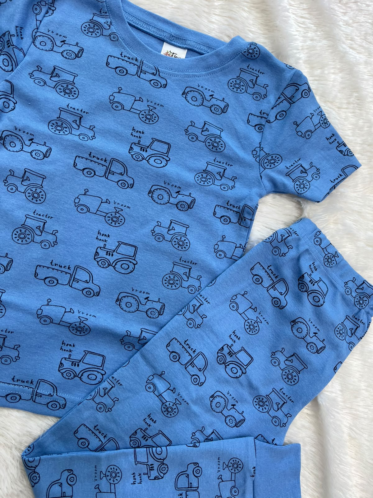 Blue tracter co ord set