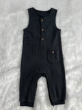Baby Rompers-Black