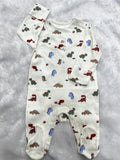 Ribbed Dino Romper