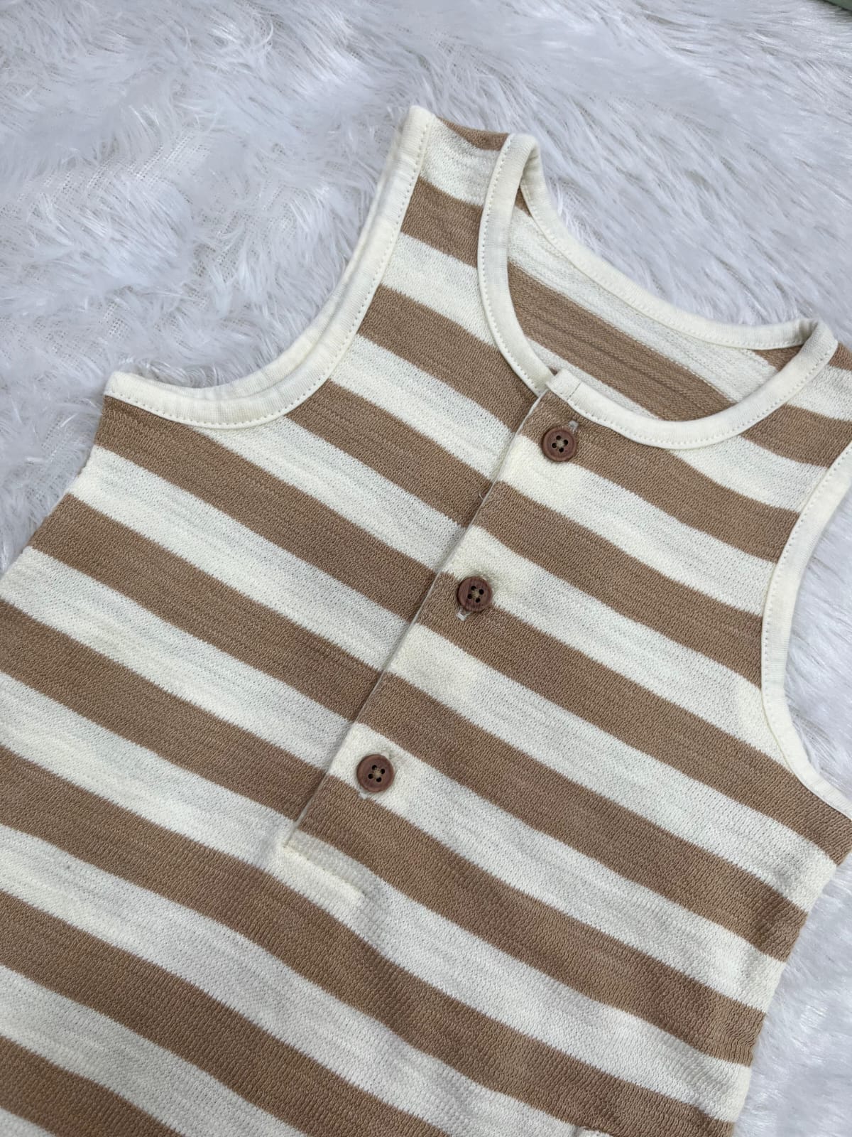 Baby Stripes Half jumpsuits