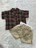 Check Shirts with shorts
