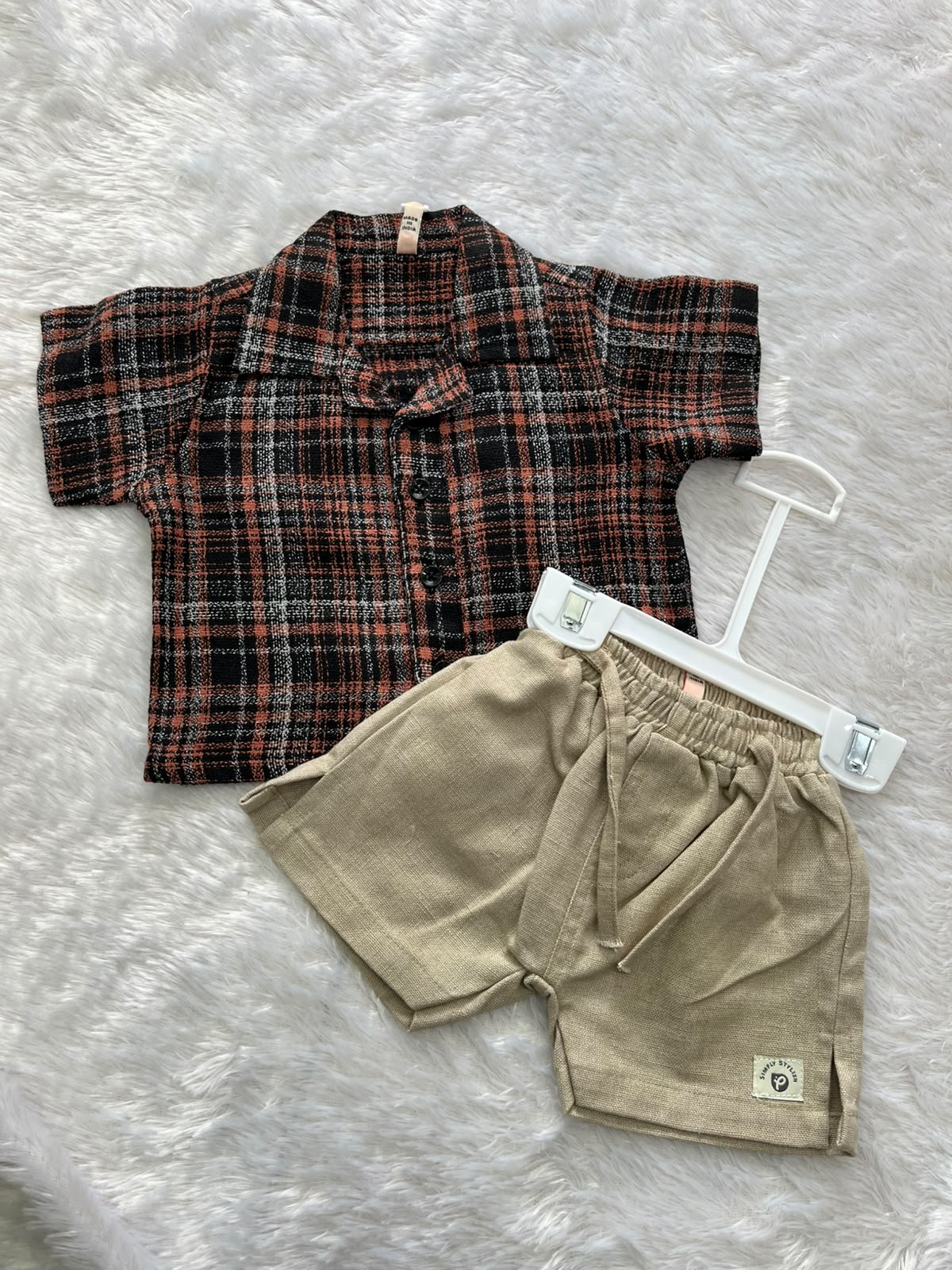 Check Shirts with shorts