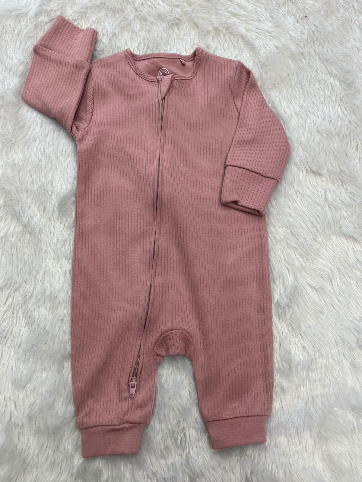 Peach Ribbed