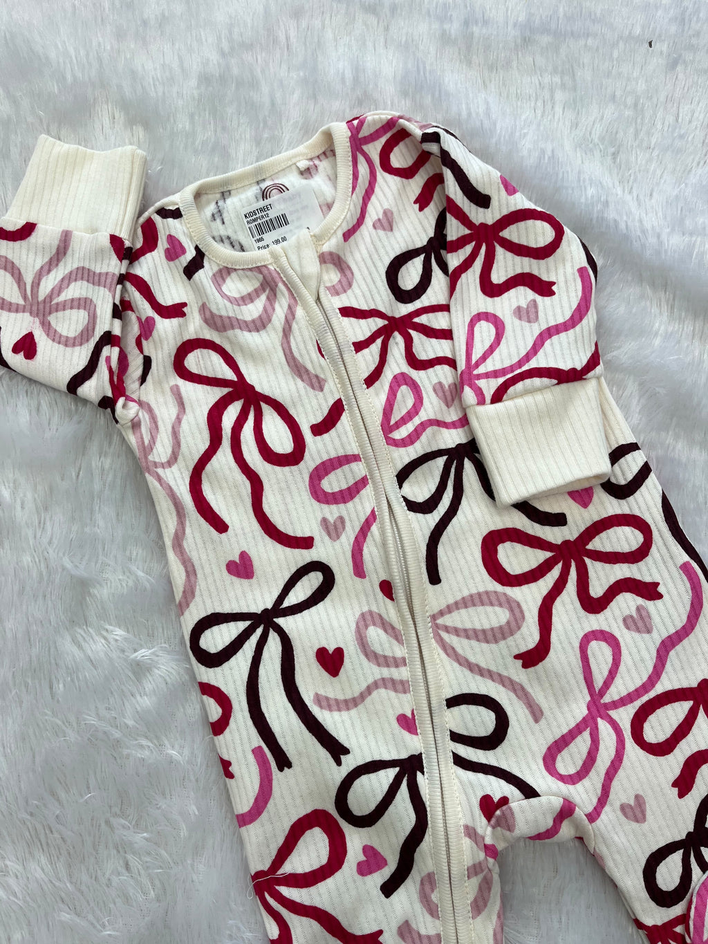 Bow and Heart Romper