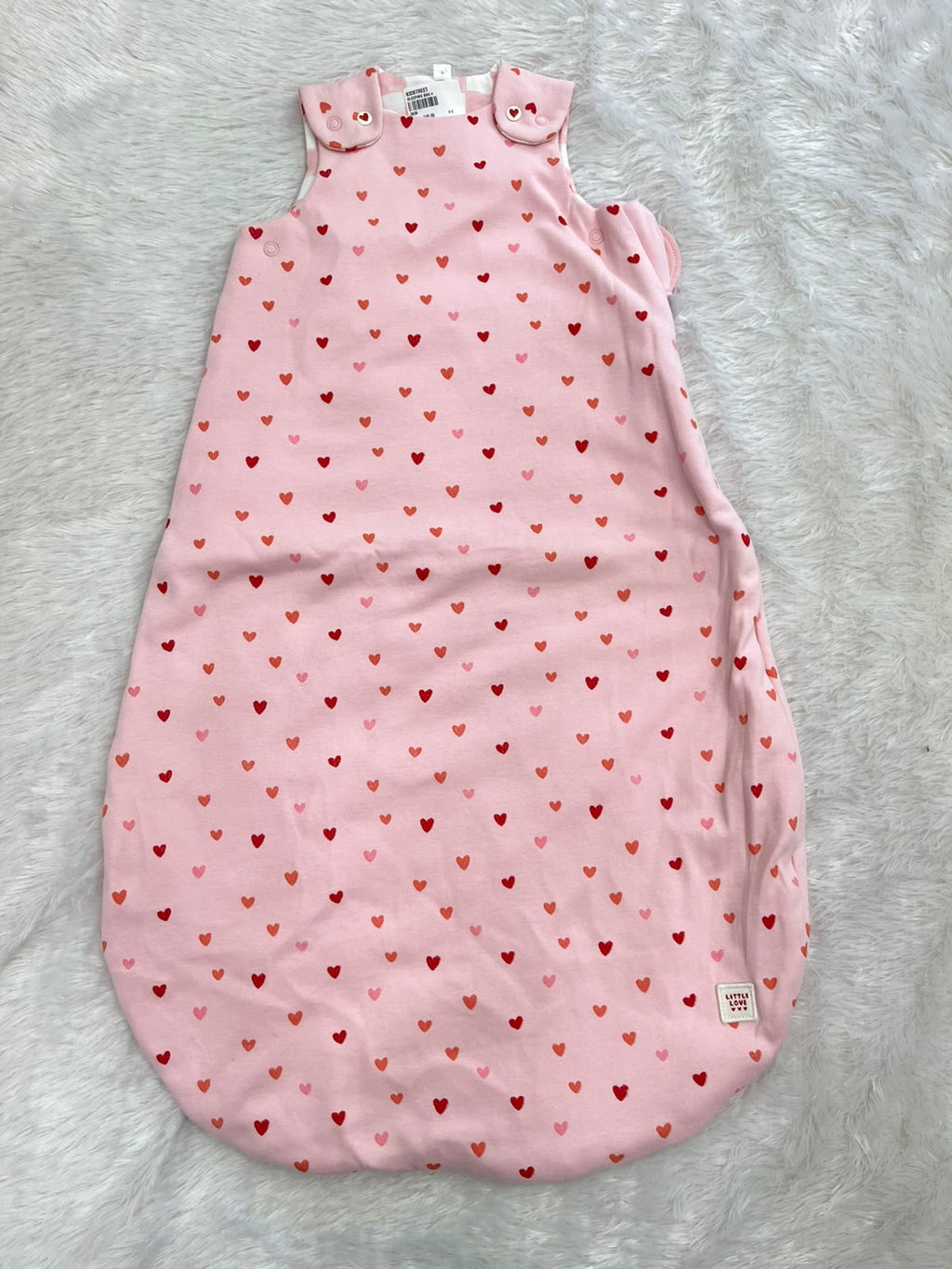 Pink Heart Sleeping Bag