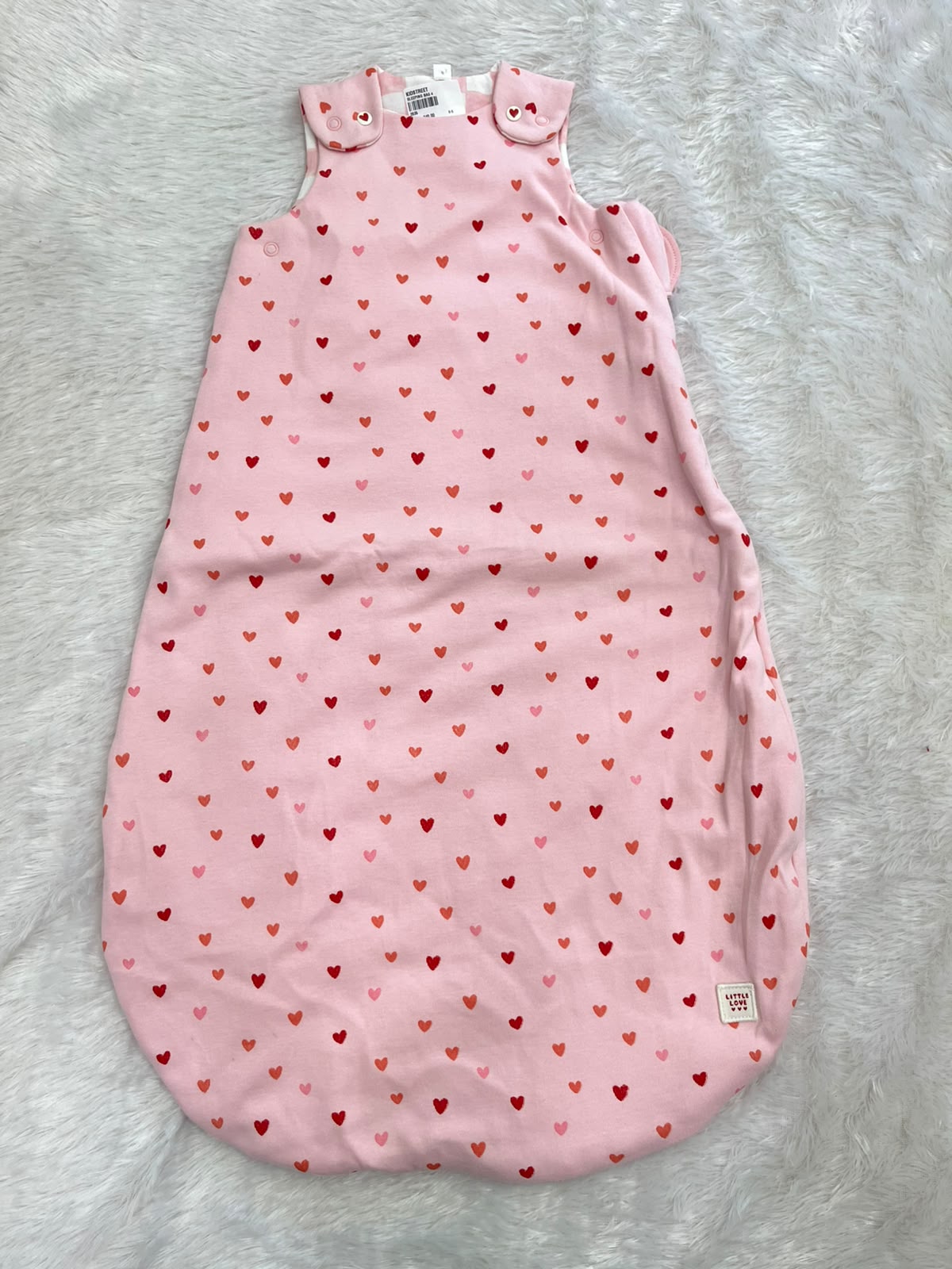 Pink Heart Sleeping Bag