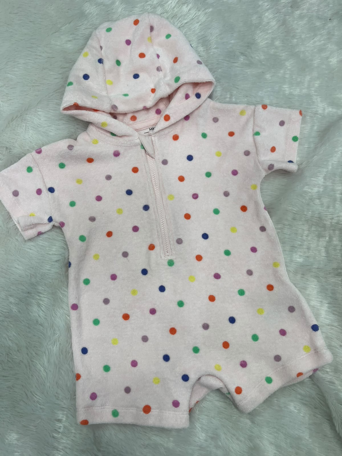 Hooded Half jumpsuit