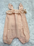 Muslin Frill Dungaree-2