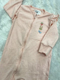 Pink Non footed Romper