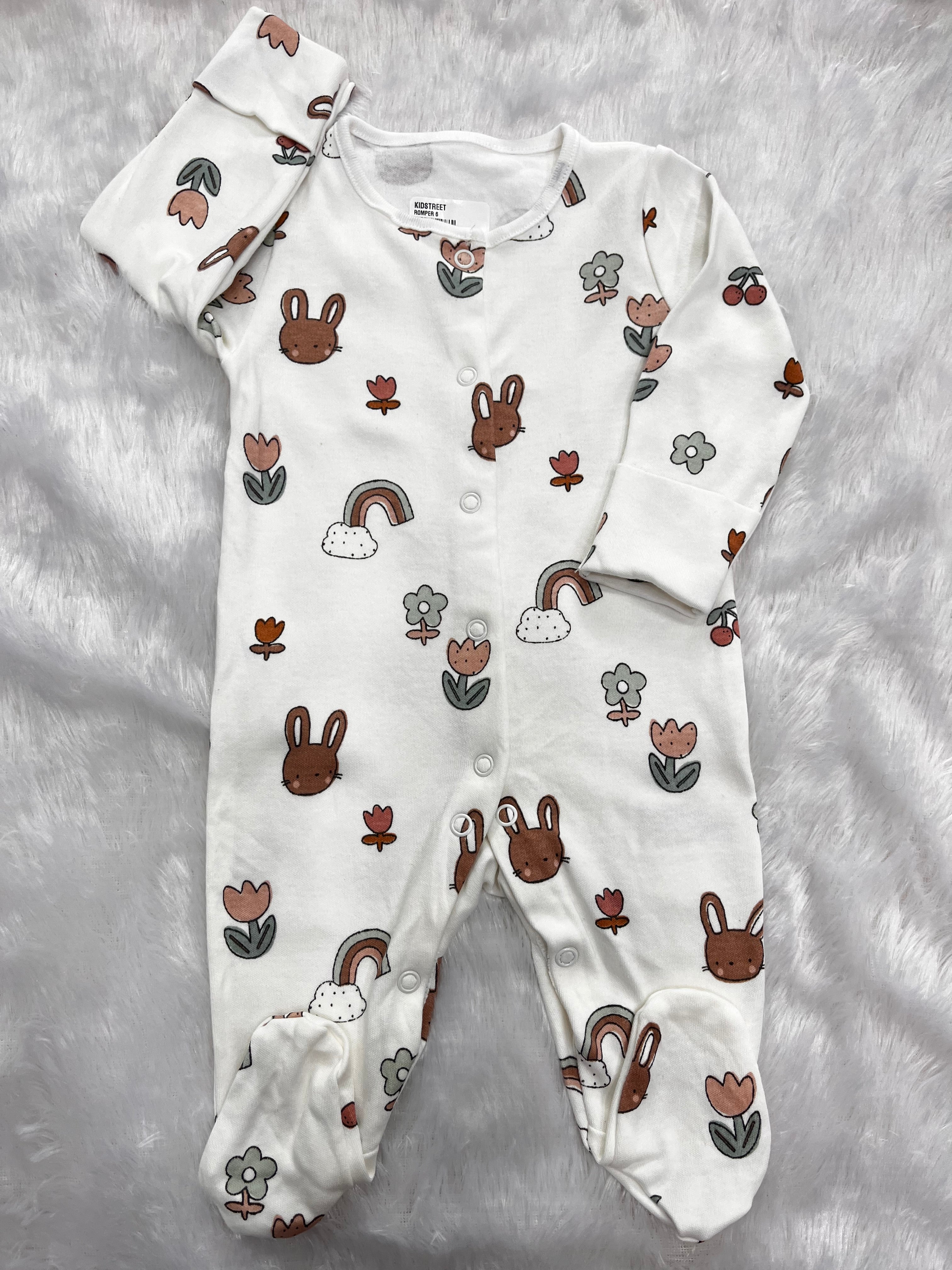 Baby bunny romper
