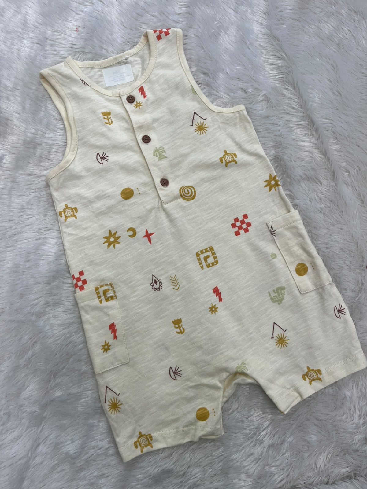 Sleeveless Halfjumpsuit