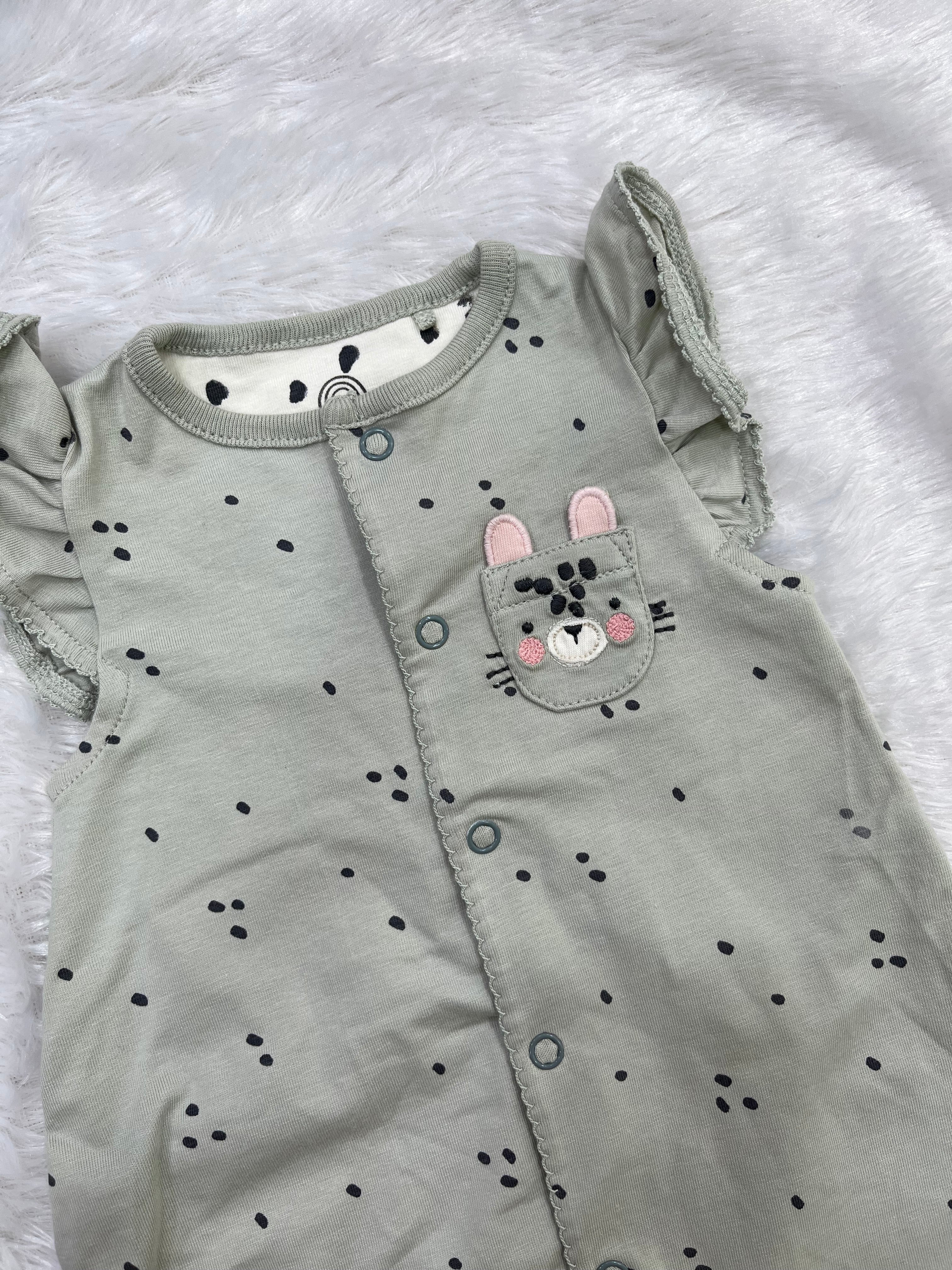 Cute Bunny Half Jumpsuit