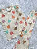 Heart Print co ord-2142