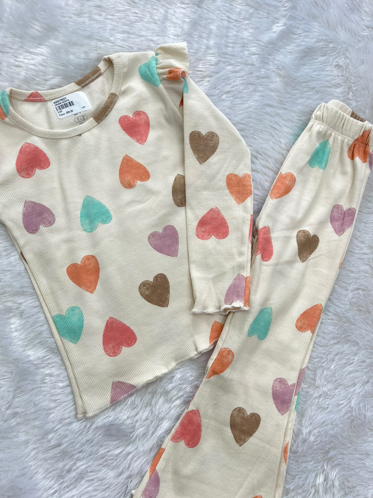 Heart Print co ord-2142