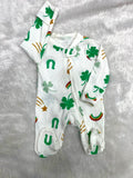 Leaf Printed Romper