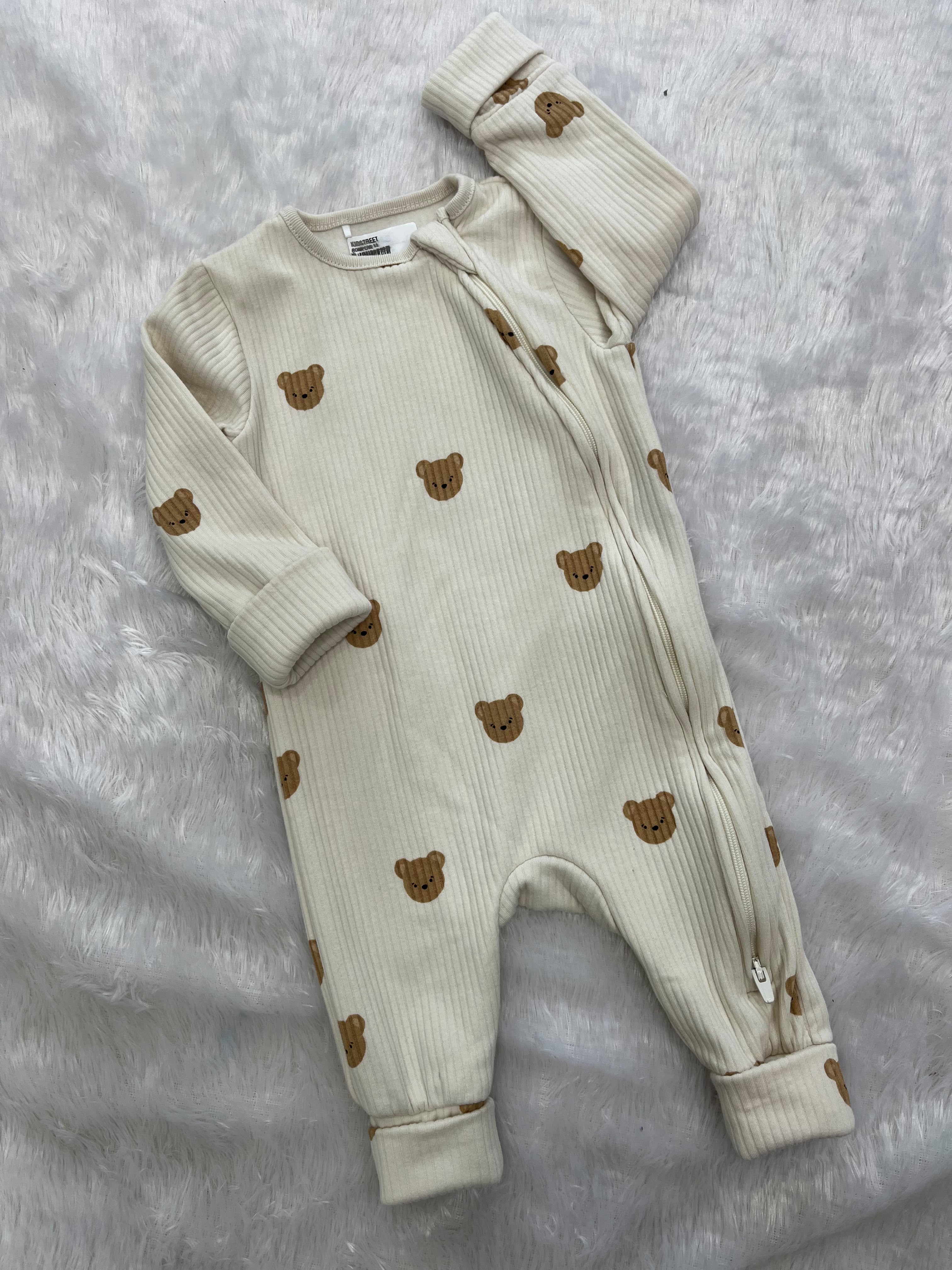 Beige teddy ivory Romper