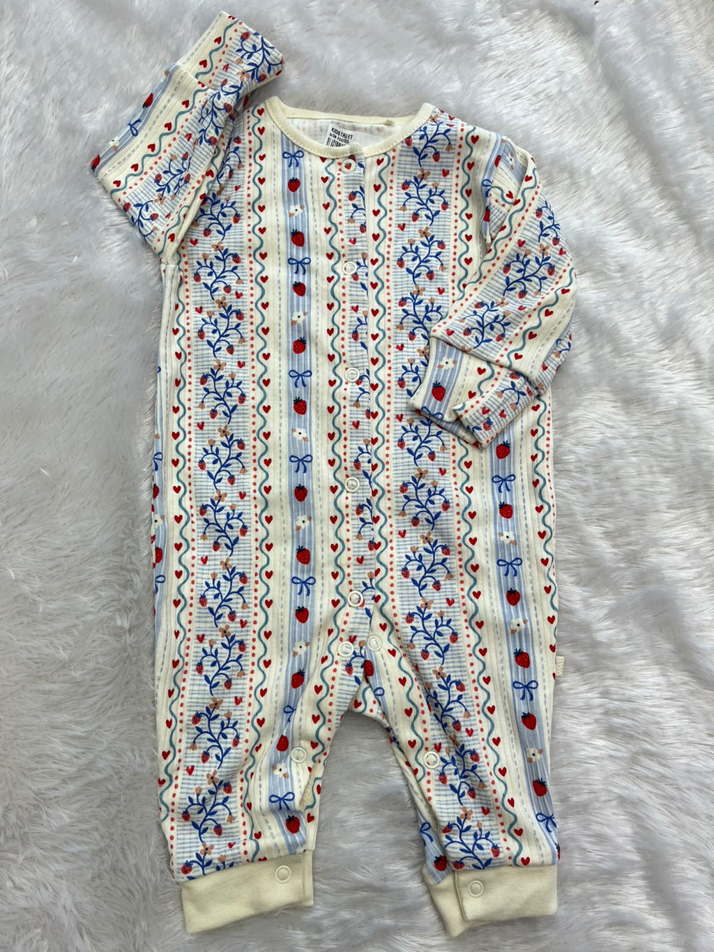 Non footed Button Romper