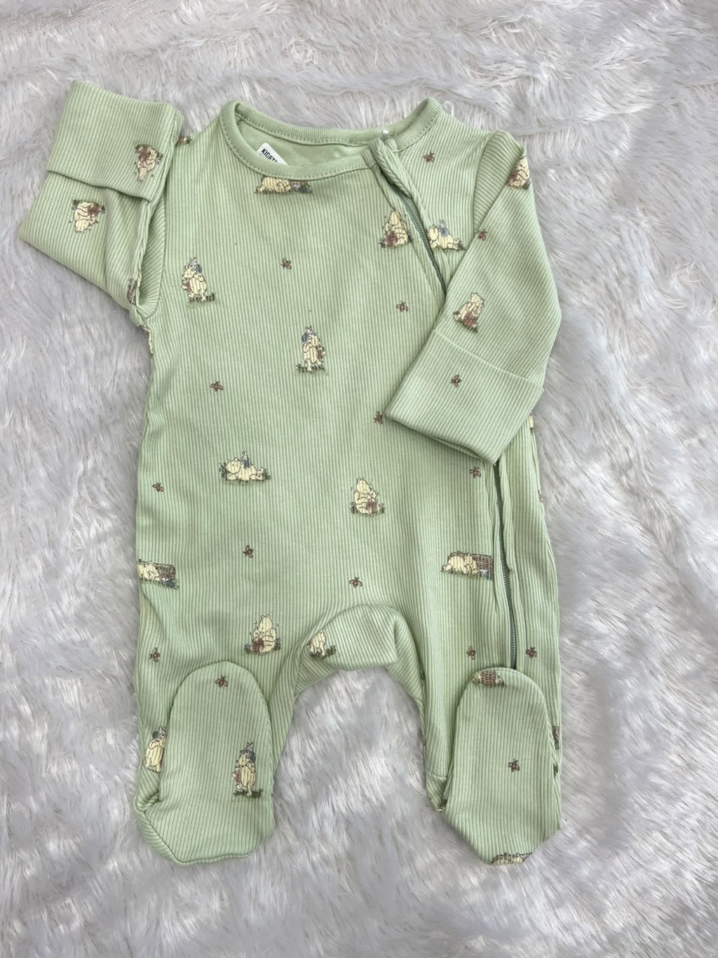 Pastel green Romper