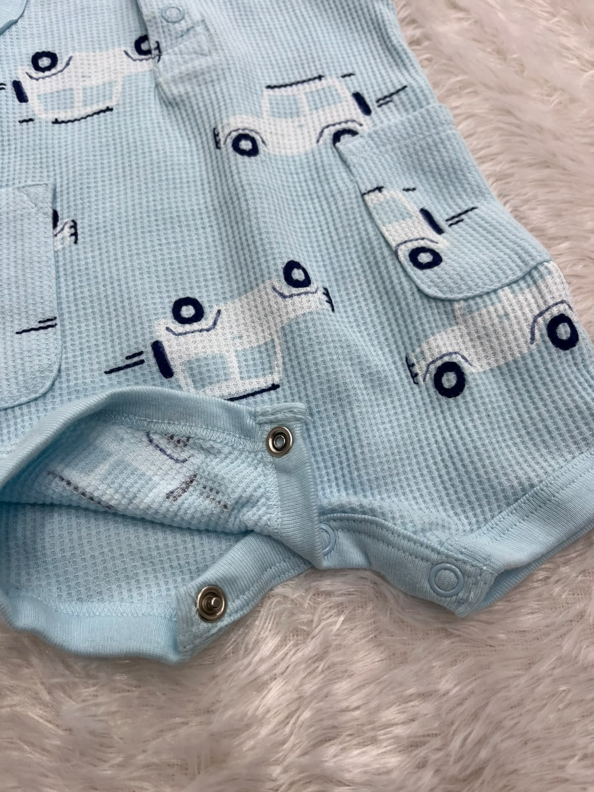 Sky blue Half Jumpsuit