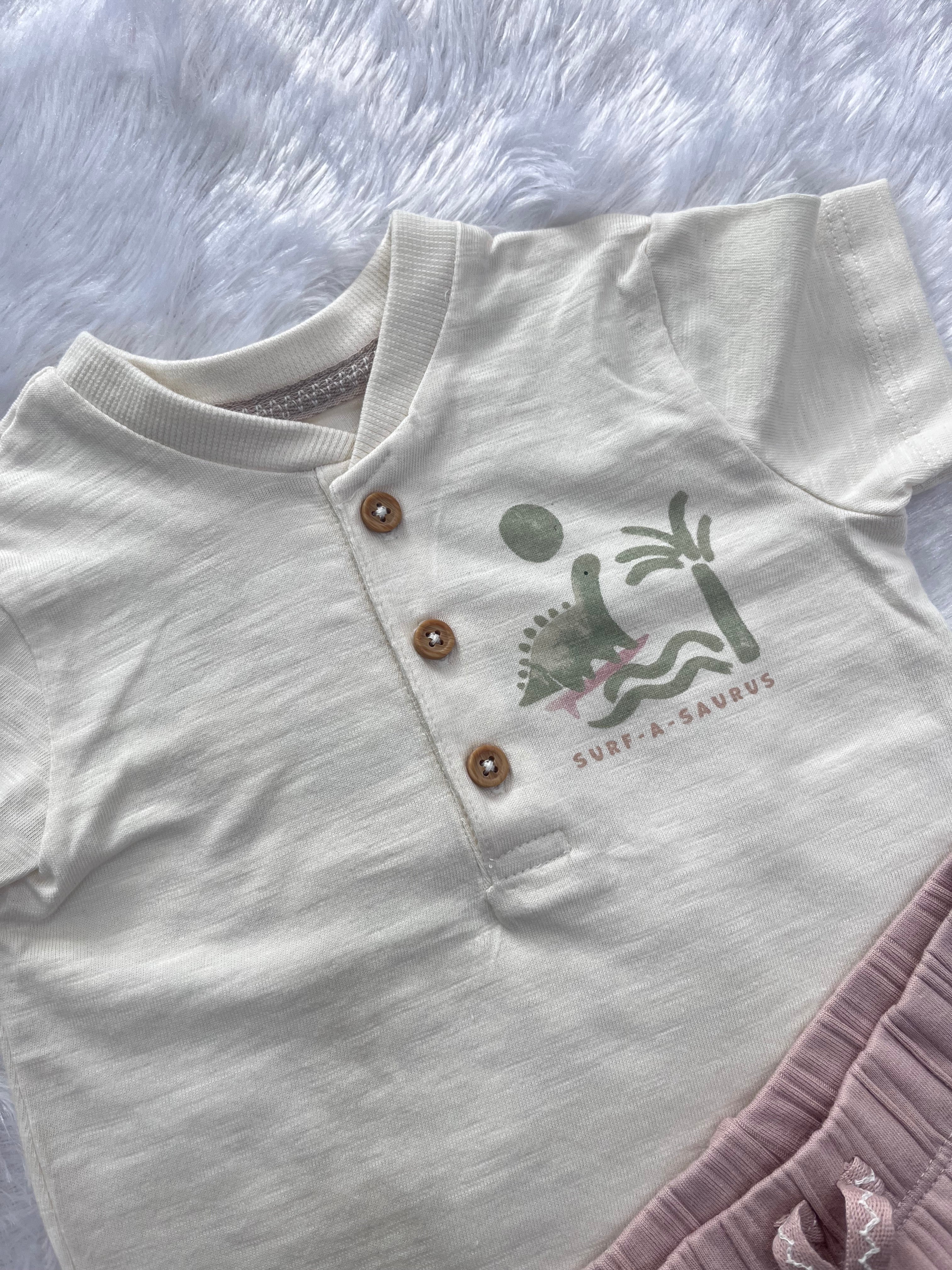 Baby T shirt and short set