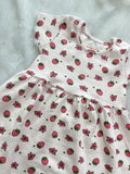 Strawberry Ribbed Frock