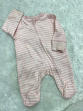 Pink stripes Rompers