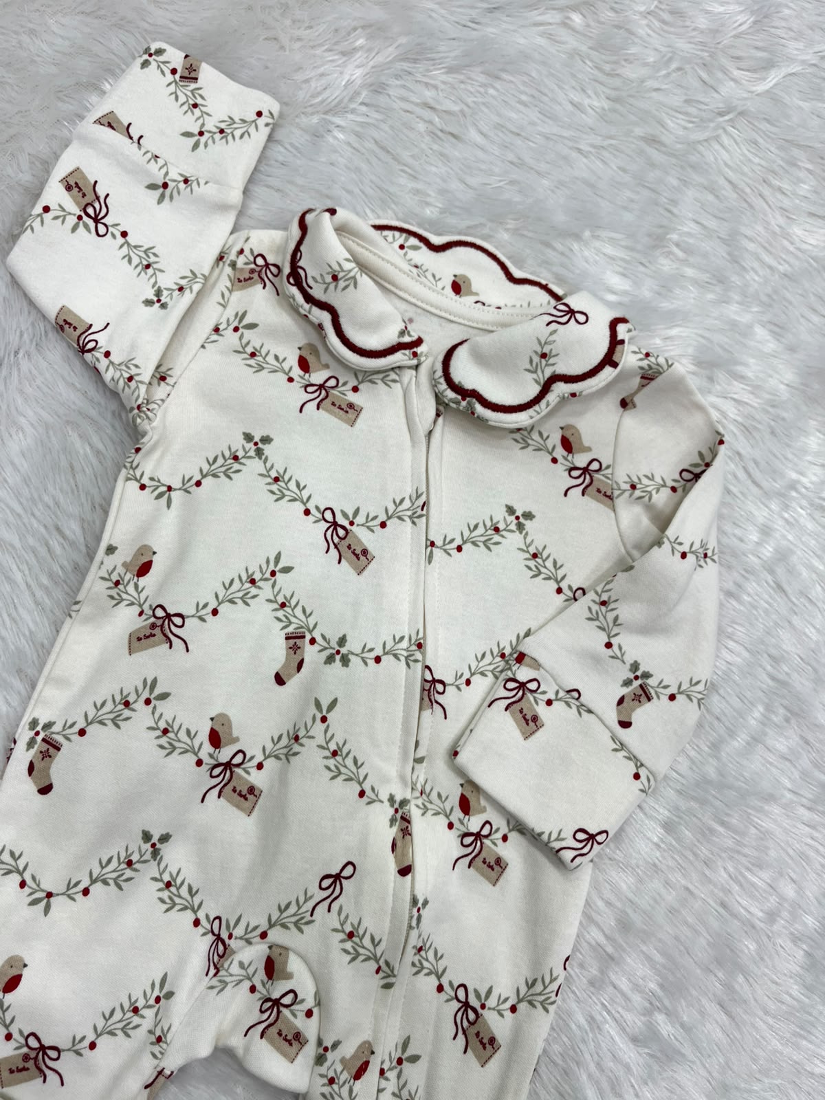 Cute collar Romper