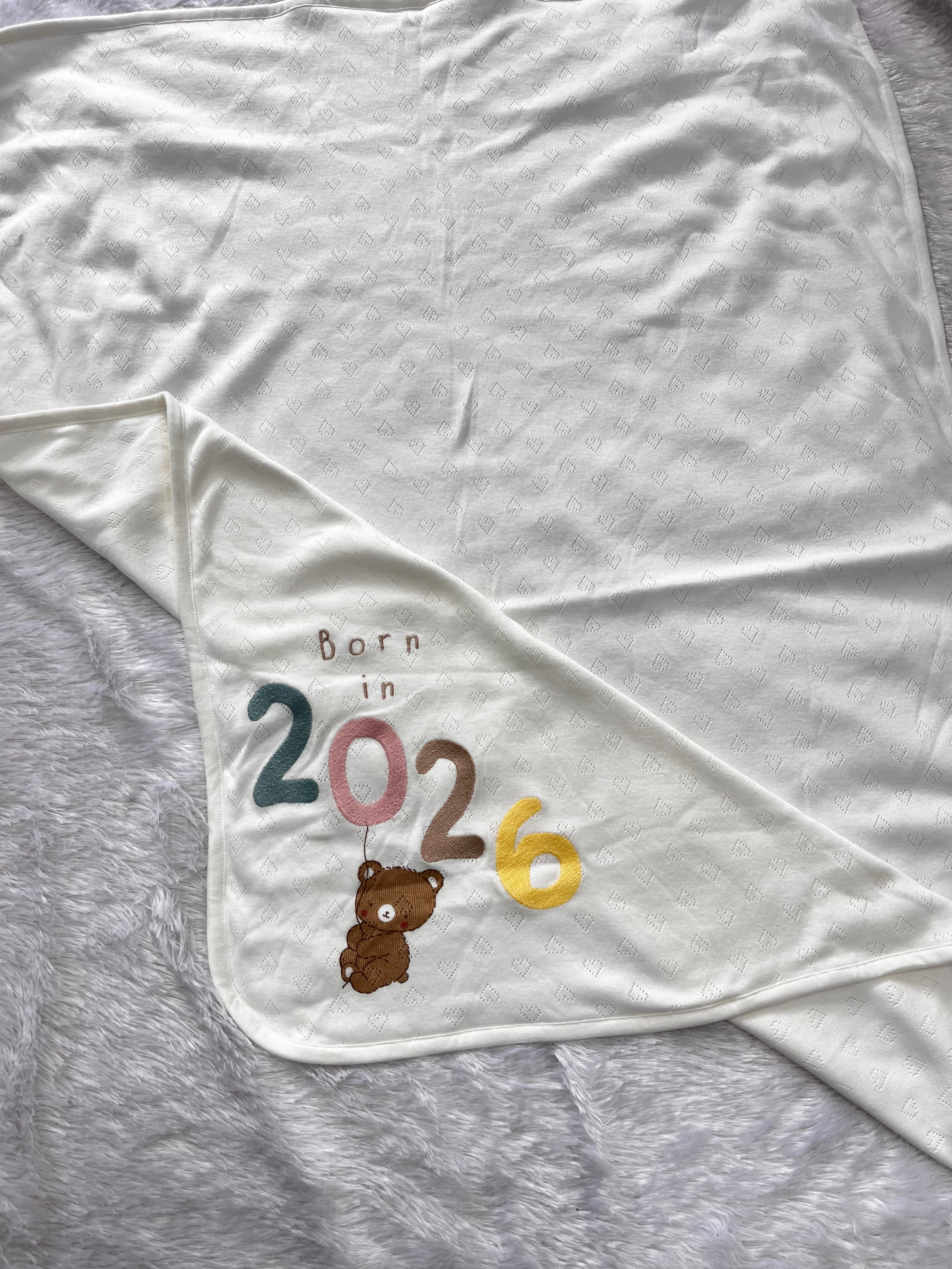 Born in 2026 Swaddle-700