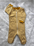 Yellow Stripes -Romper