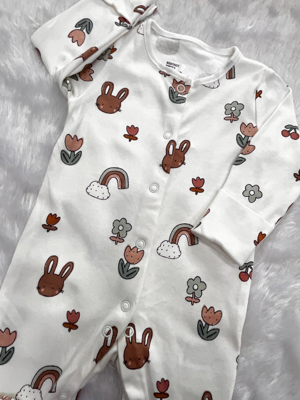 Baby bunny romper