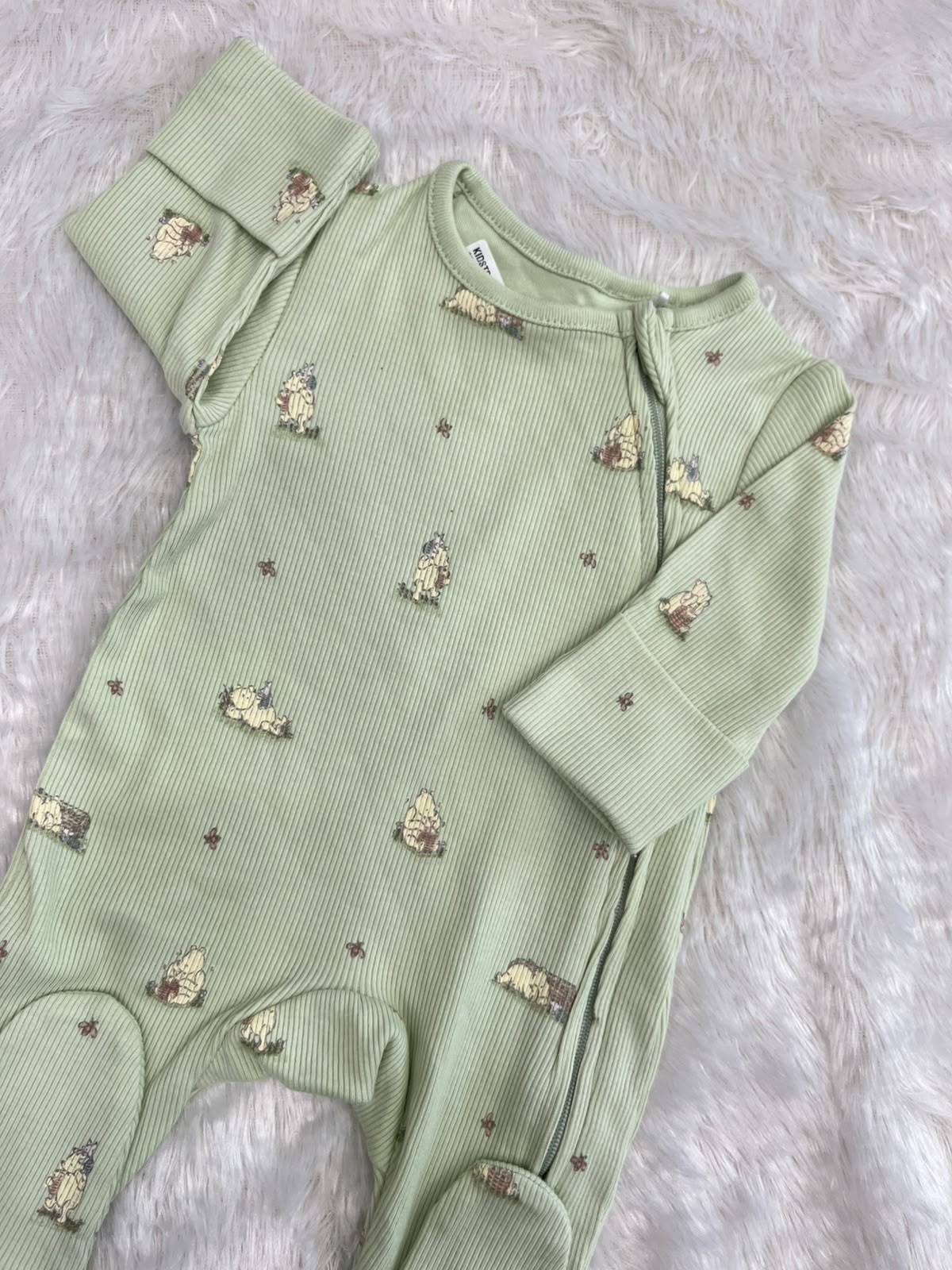 Pastel green Romper