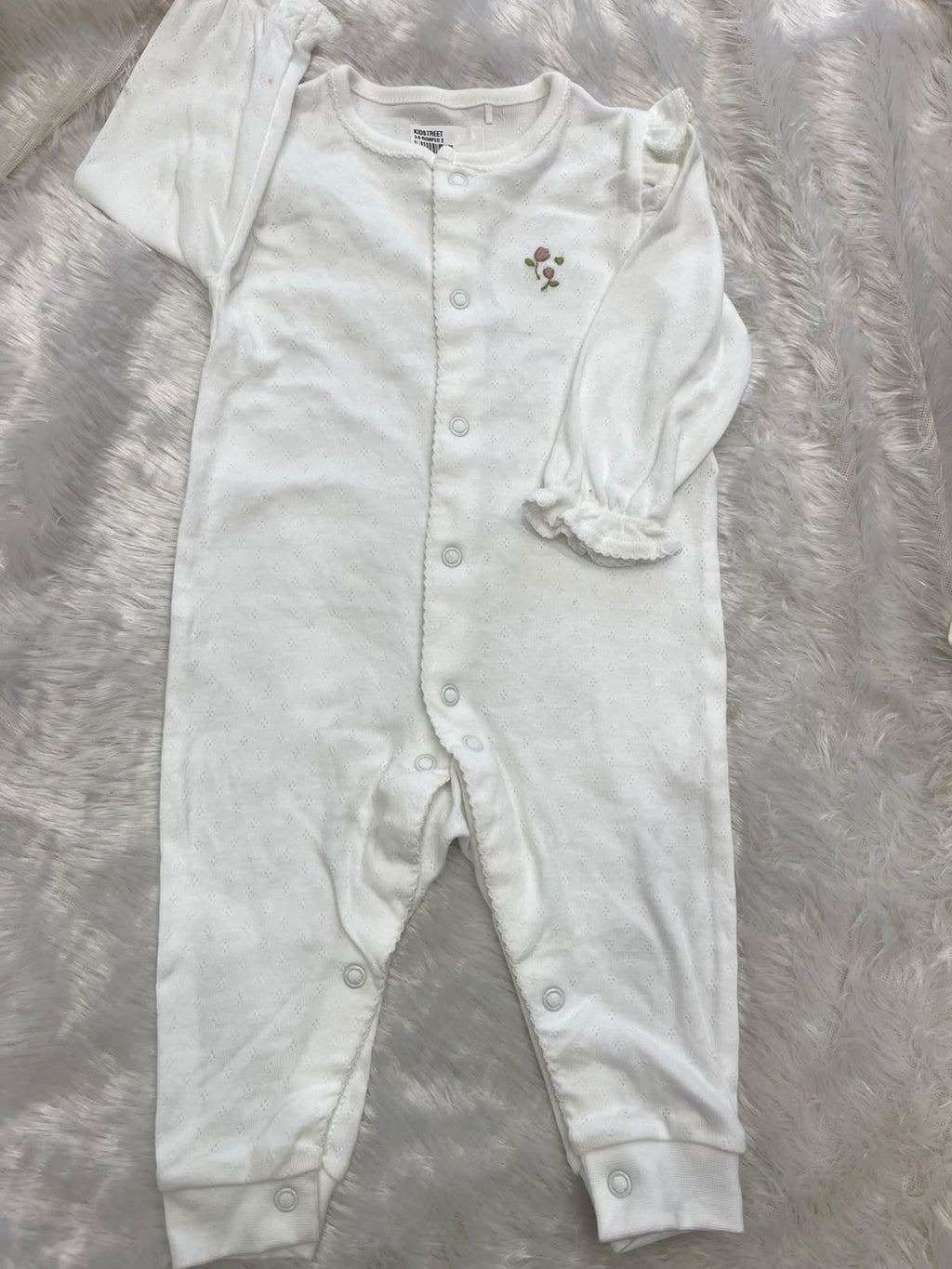 Pure white Romper