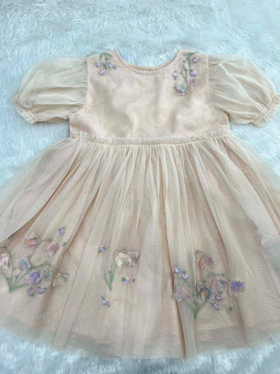 Pastel party wear frock