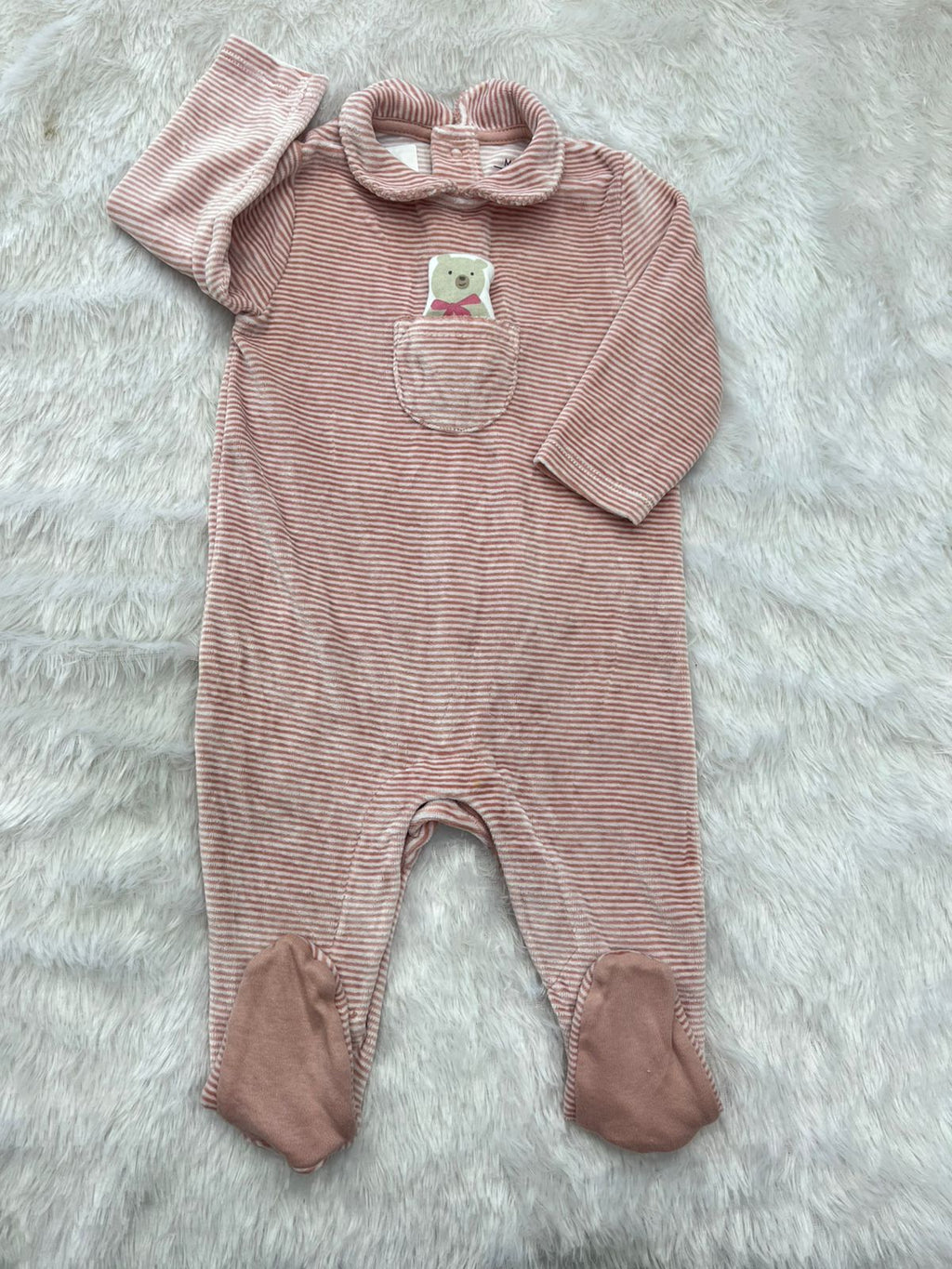 Cute velvet Romper