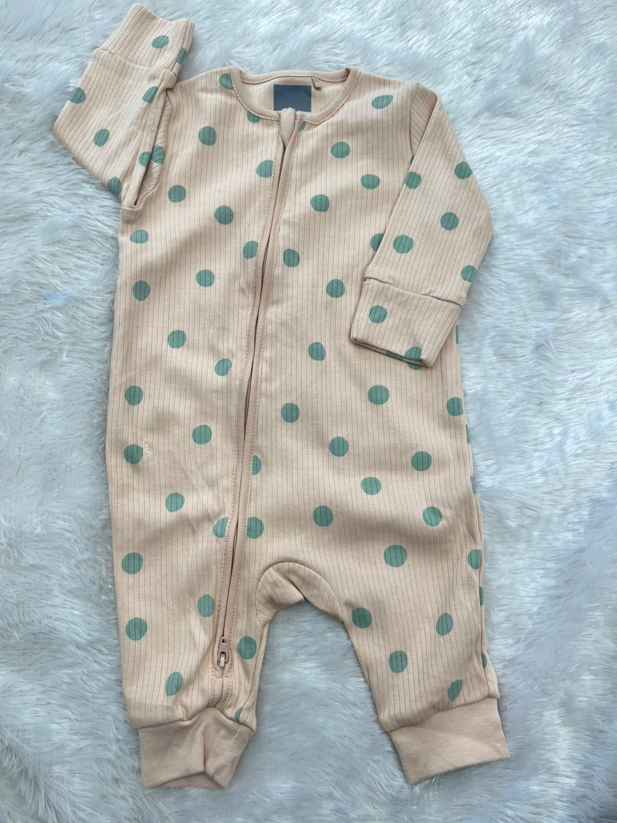 Pastel polka Romper